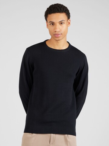 Pull-over Jack's en noir : devant