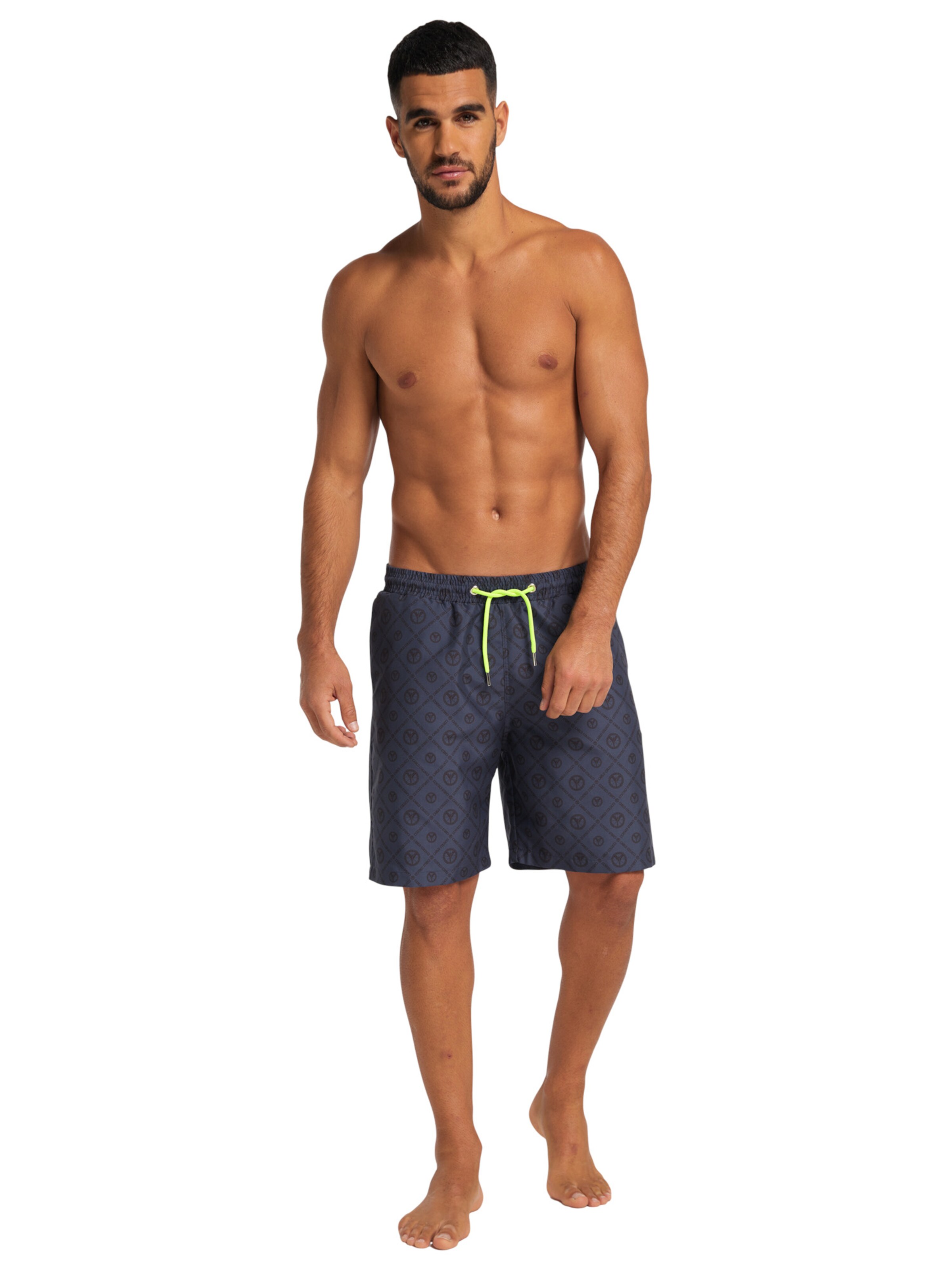 Carlo Colucci Badeshorts in Blau