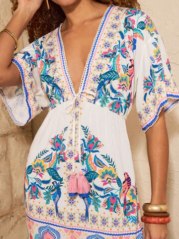 love & roses Beach dress in Beige