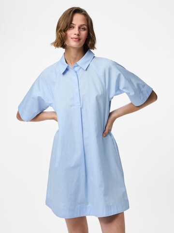PIECES Shirt dress 'PCTonja' in Blue: front