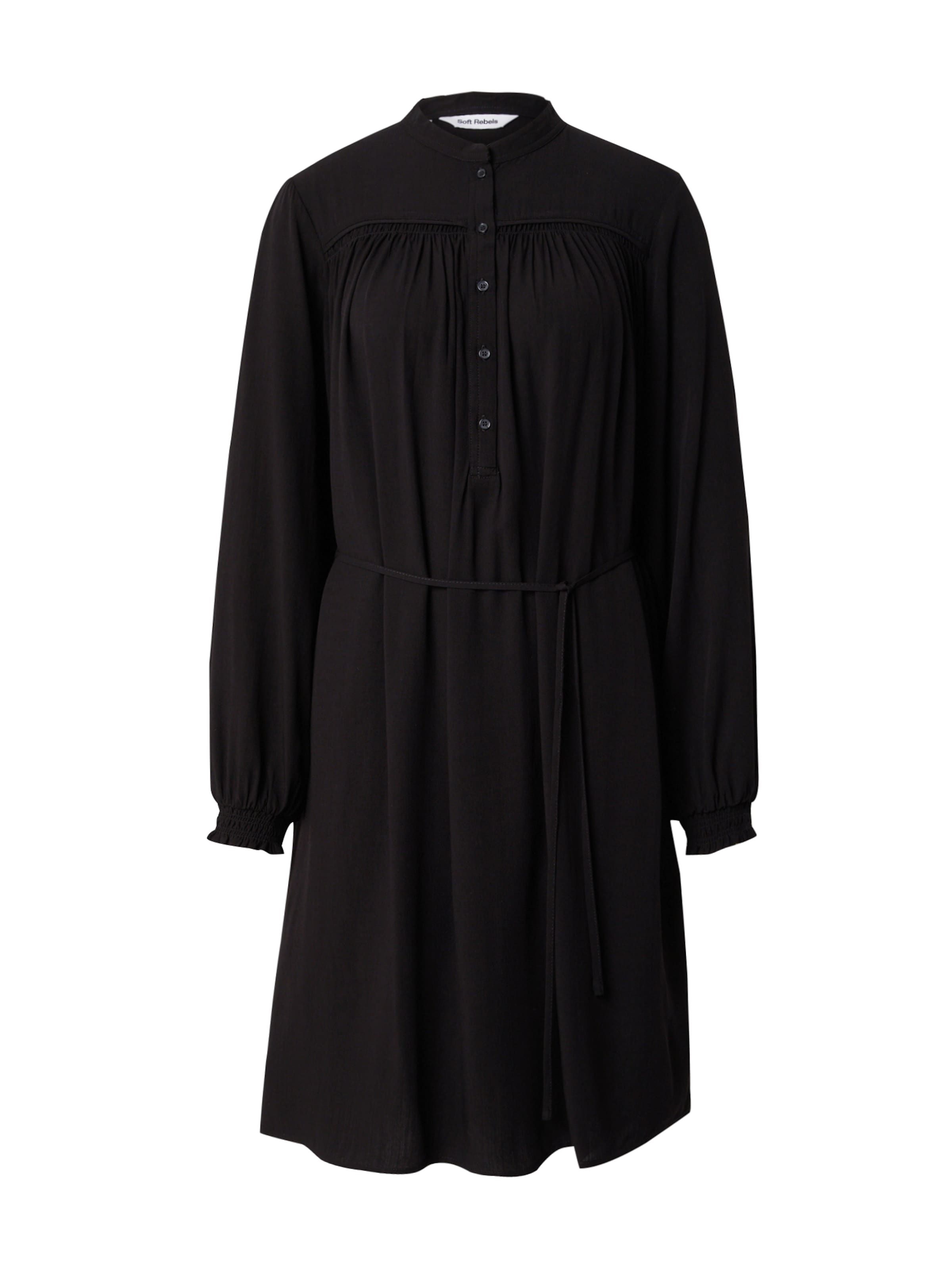 Soft Rebels Blusekjole 'Alori' i sort: forside