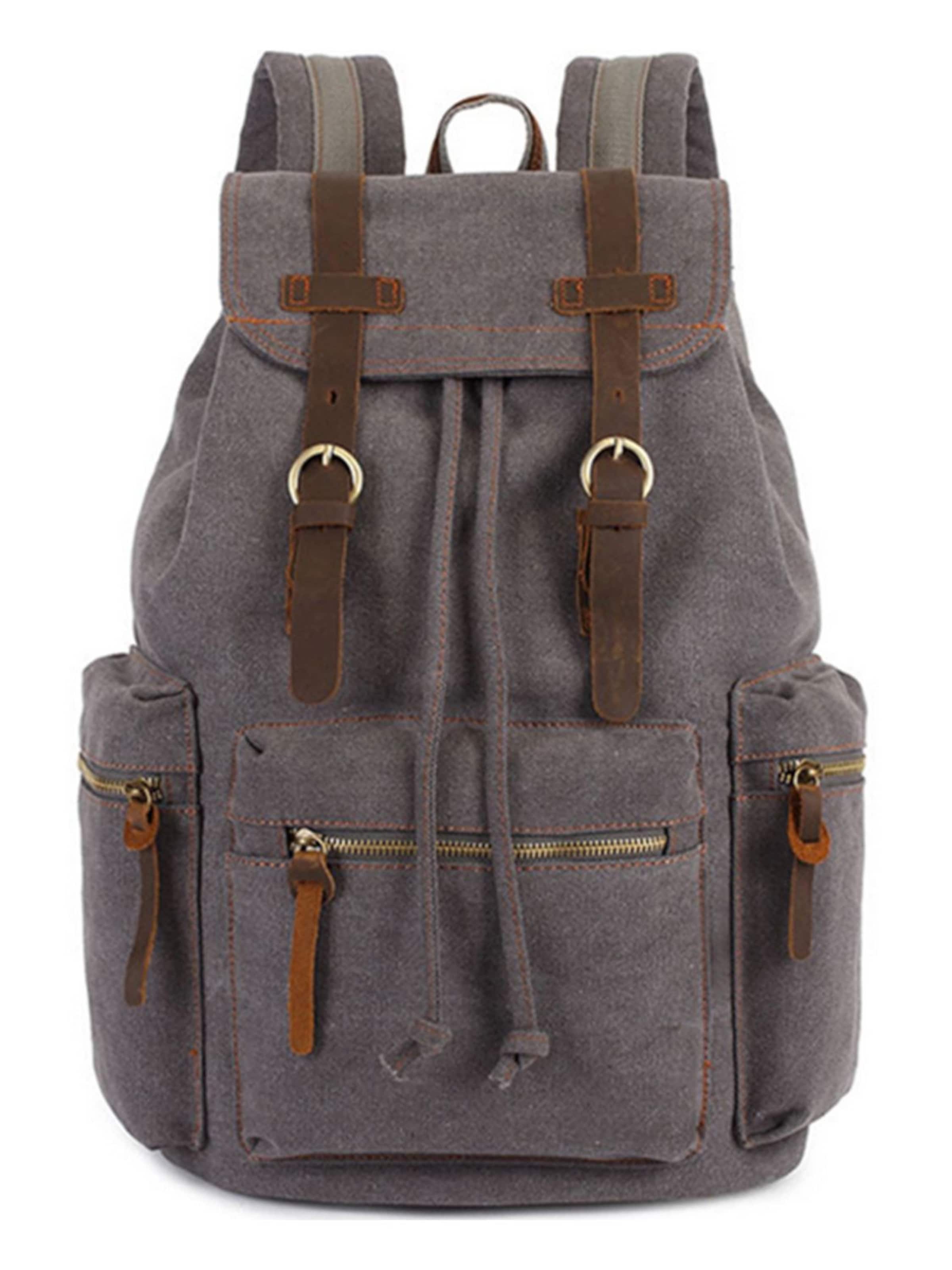 jolar Backpack 'Travel' in Grey: front