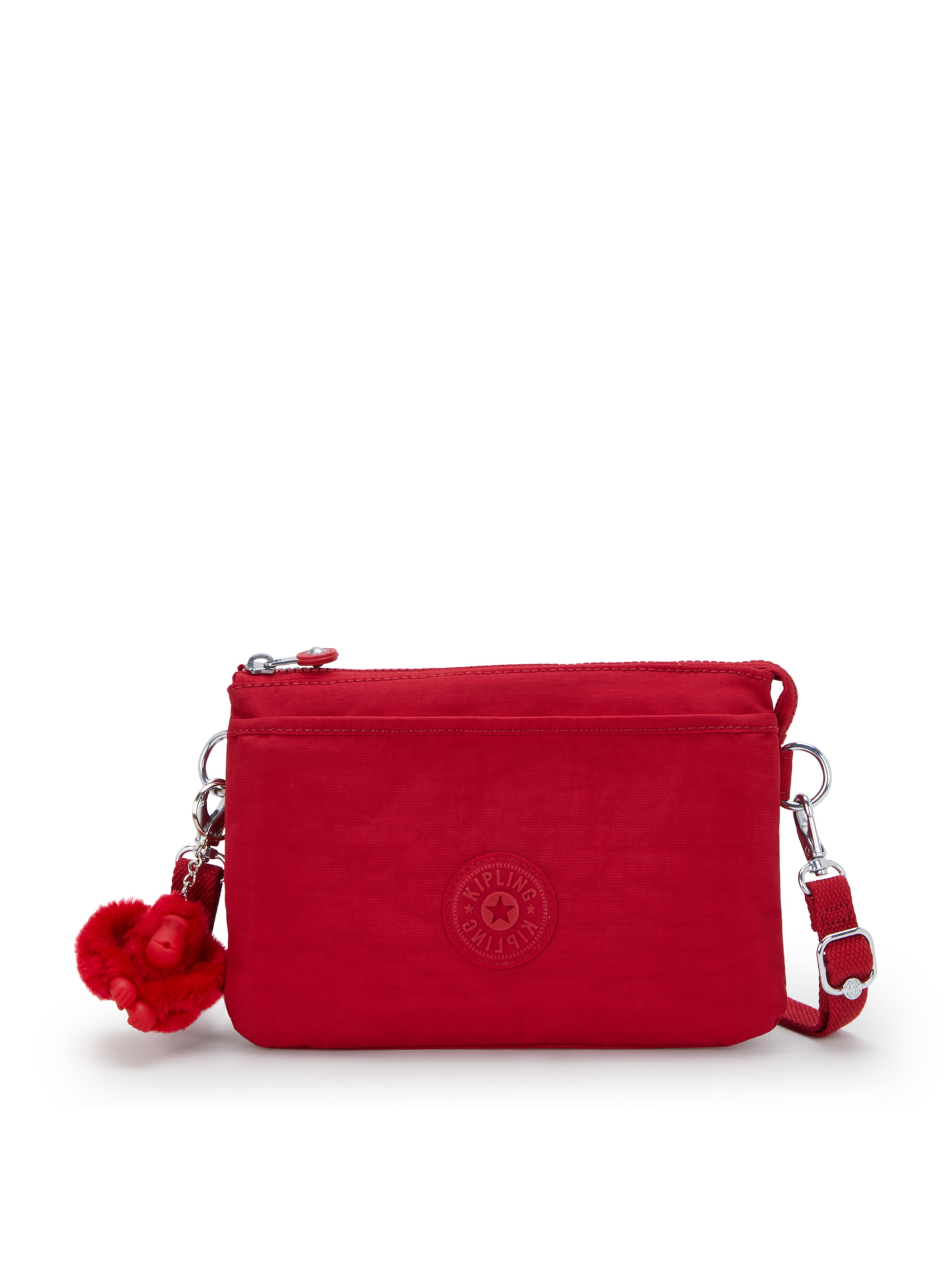 KIPLING Torba za čez ramo 'Riri' | rdeča barva: sprednja stran