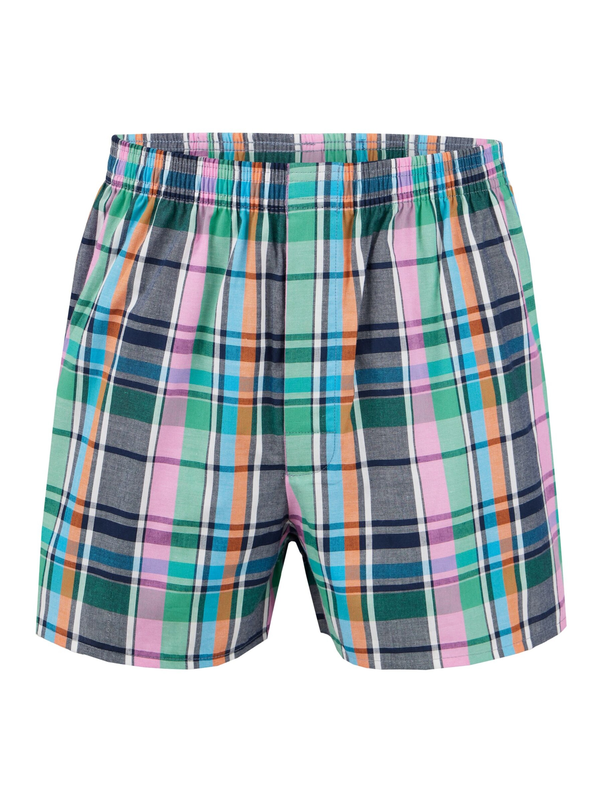 City Life Boxer shorts 'City Life Boxershorts im 10er-Pack kariert' in Mixed colors