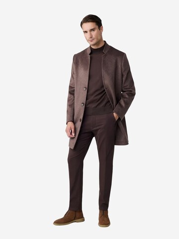 Manteau mi-saison Danger en marron