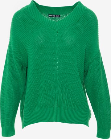 BIG STAR Sweater 'CYNTIANA' in Green: front