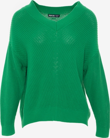 BIG STAR Sweater 'CYNTIANA' in Green: front