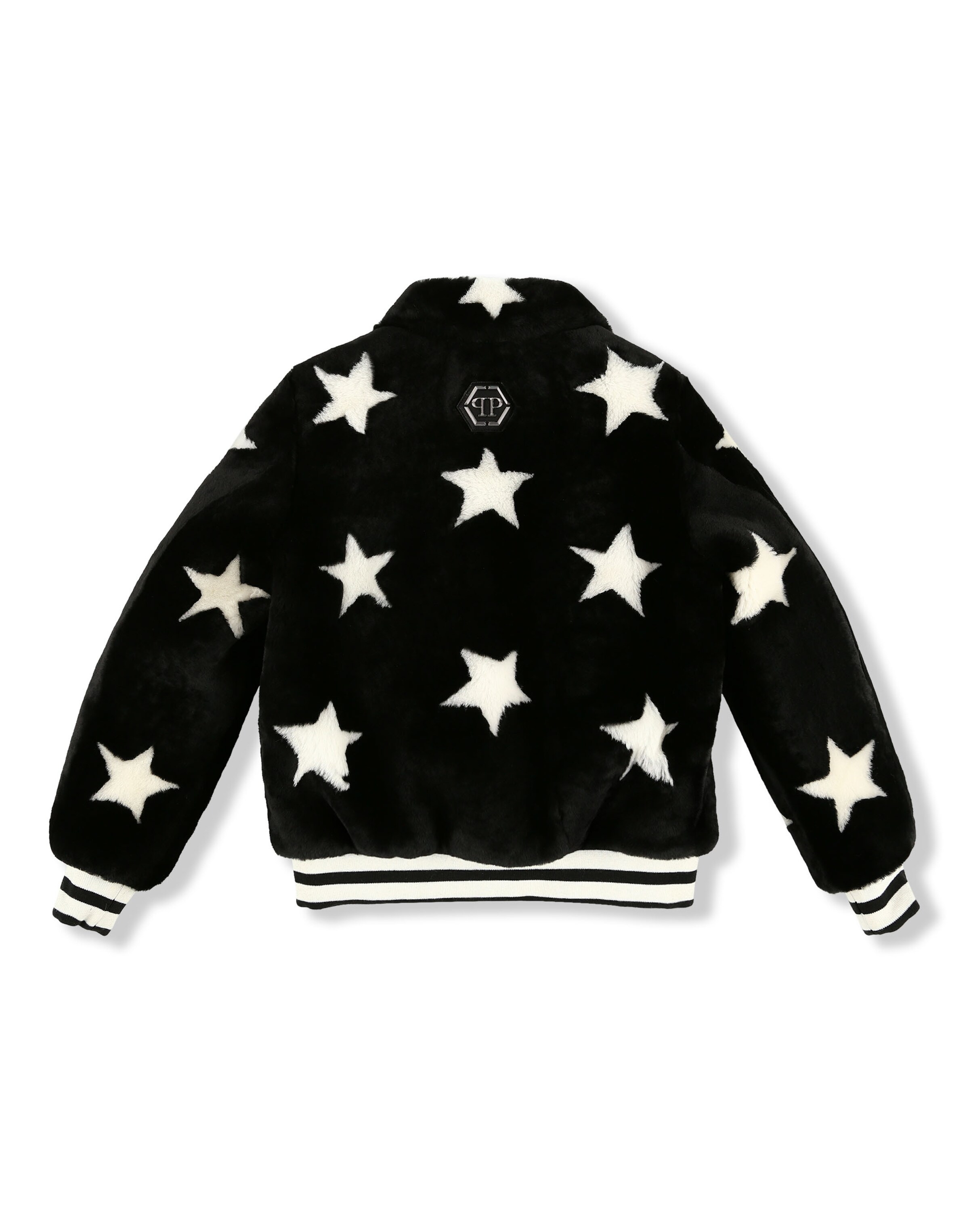 Philipp Plein - Casaco de inverno 'Stars' em preto