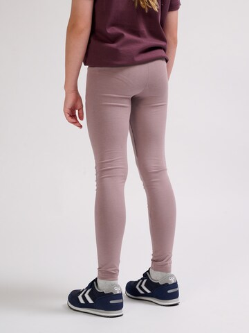 Hummel Skinny Leggings in Lila