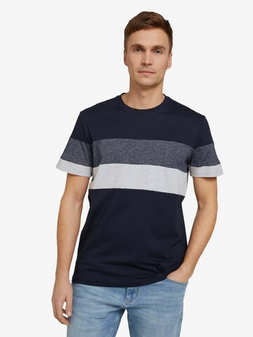 TOM TAILOR T-Shirt in Blau: predná strana