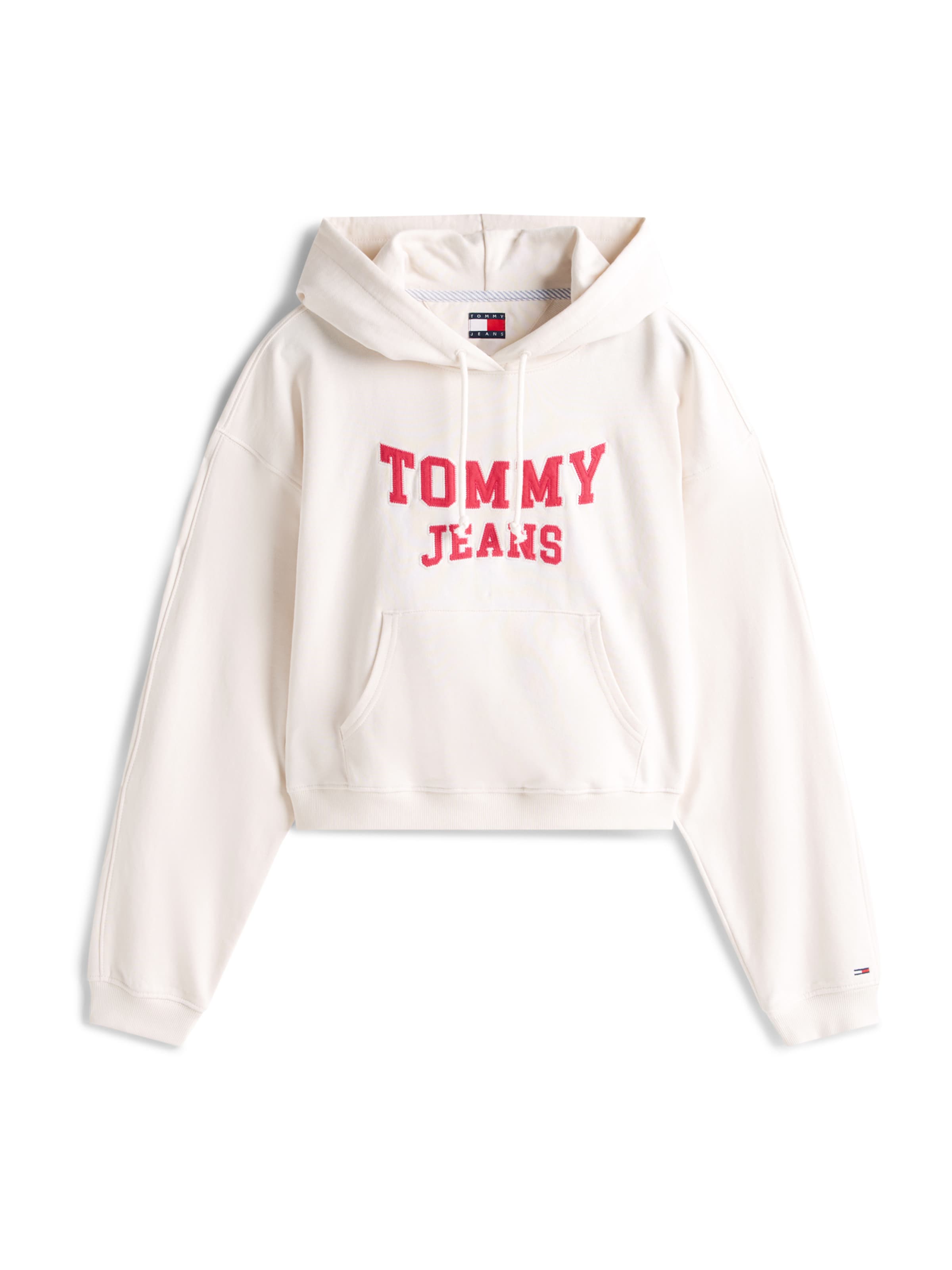 Tommy Jeans Μπλούζα φούτερ 'VARSITY' σε λευκό: μπροστά