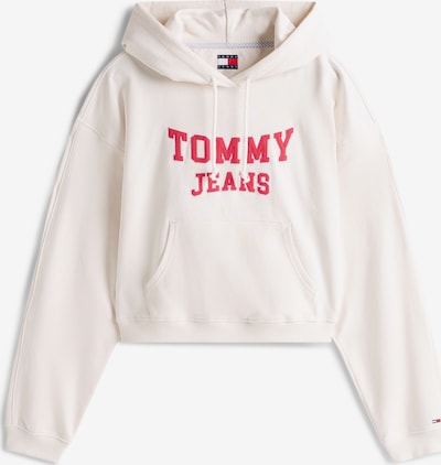 Megztinis be užsegimo 'VARSITY' iš Tommy Jeans, spalva – tamsiai mėlyna / ryškiai raudona / balta, Prekių apžvalga