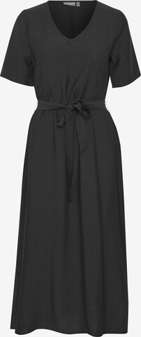 Fransa Summer Dress in Black: front