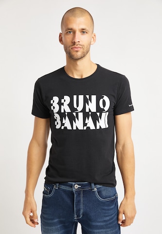 BRUNO BANANI Shirt 'Wilson' in Black: front