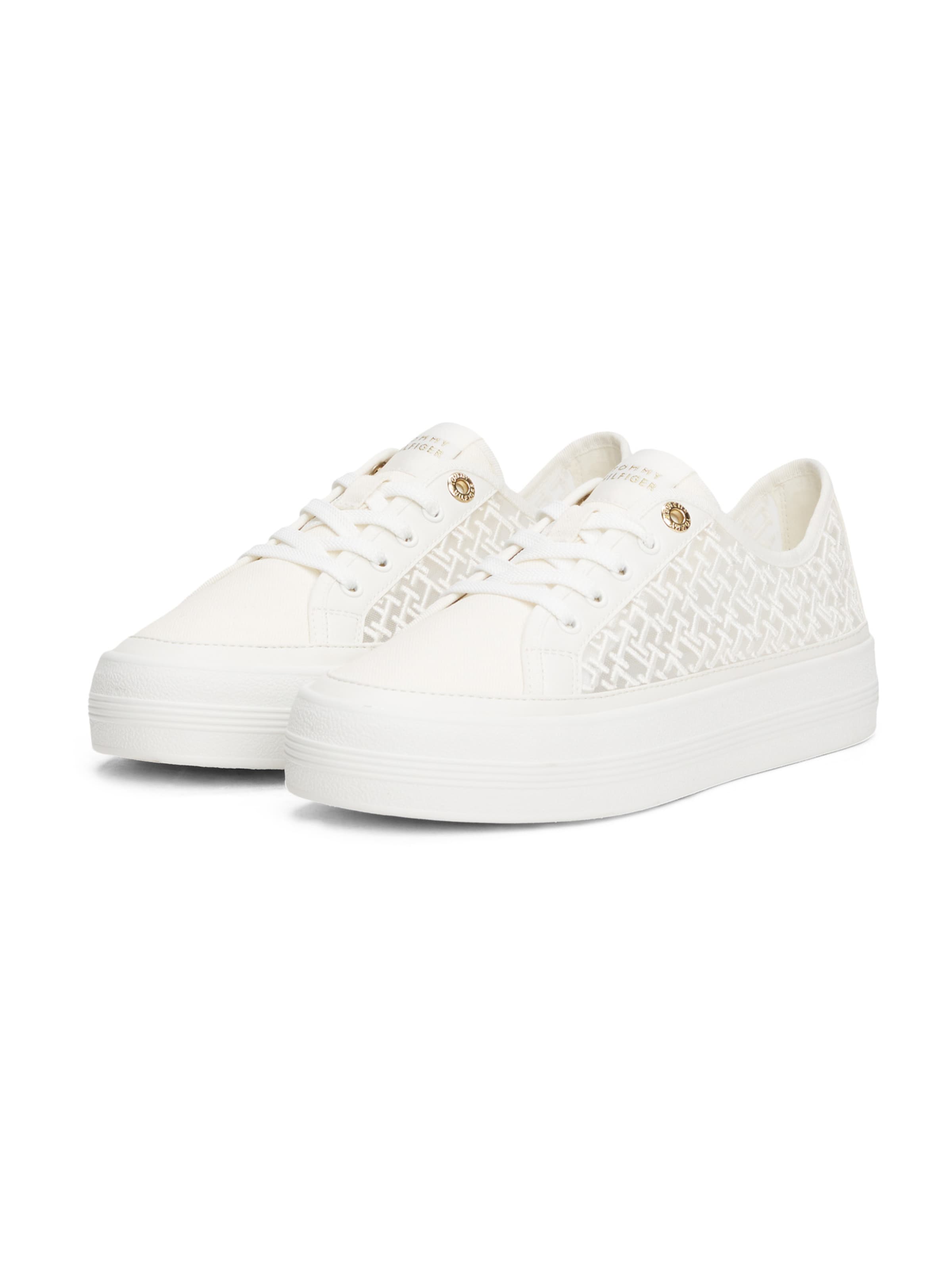 Sneaker low de la TOMMY HILFIGER pe bej