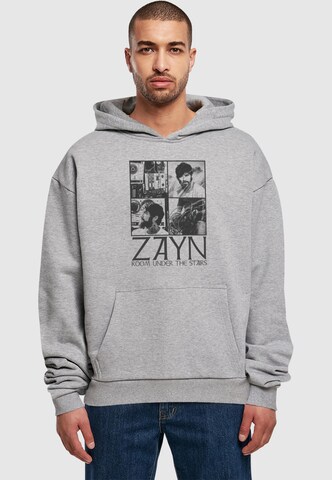Merchcode Sweatshirt 'Zayn - Quad Collage' in Grey: front