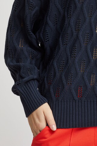 Pull-over 'Marnas' ICHI en bleu