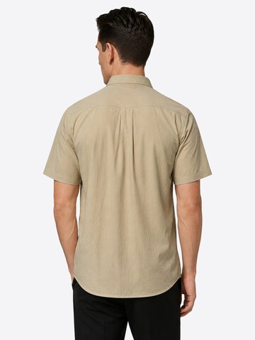 ALLTHEMEN Regular fit Button Up Shirt 'Schlicht' in Green