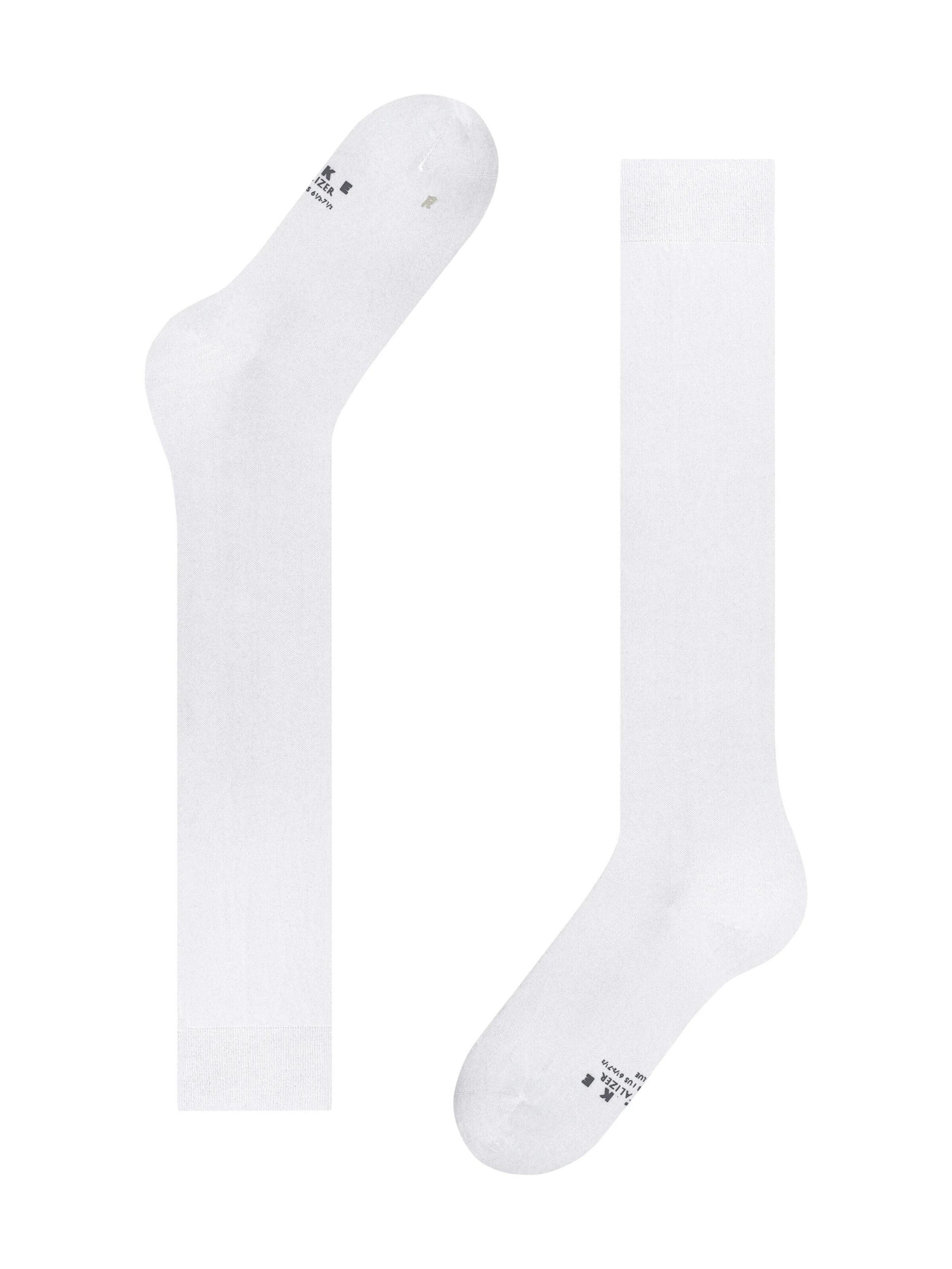 FALKE Overknee Strümpfe 'Vitalizer'‌‌‌‌‌‌‌‌ in Weiß