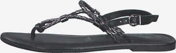 Flip-flops de la TAMARIS pe negru