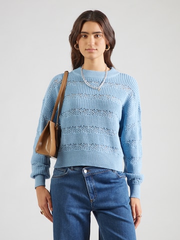 VERO MODA Pulóver 'VMLONA' - kék: elől