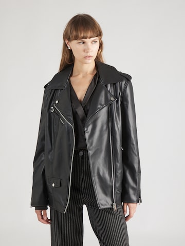 River Island Between-season jacket in Black: front