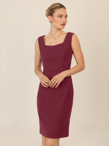 APART Sheath Dress in Red