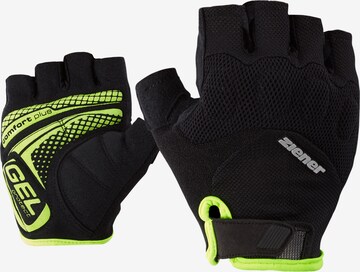 ZIENER Athletic Gloves 'Colit' in Black: front