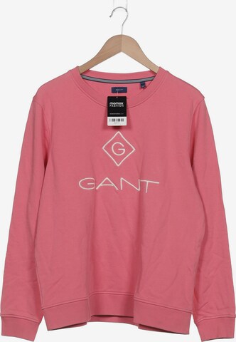 GANT Sweatshirt & Zip-Up Hoodie in XXL in Pink: front