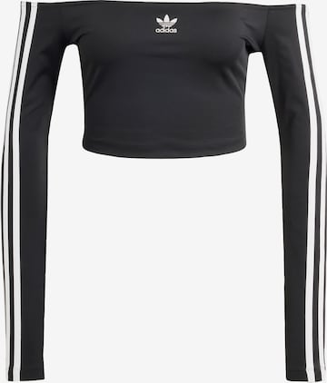 ADIDAS ORIGINALS Футболка 'Adicolor' в Черный: спереди