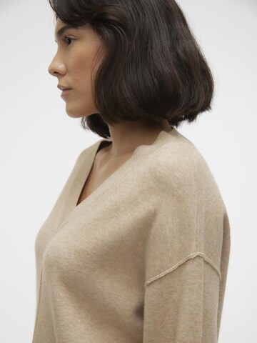 VERO MODA Pullover 'Gold' in Beige