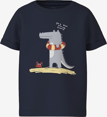 T-Shirt 'NMMVUX' NAME IT en bleu : devant