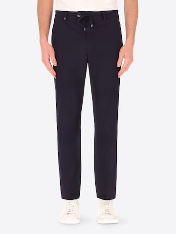 Regular Pantalon fonctionnel 'York High-Perform12 Active' Distretto12 en bleu : devant