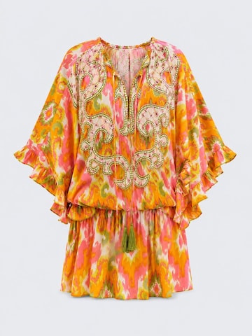 Miss June Dress 'Mini Robe Mavis' in Orange: front