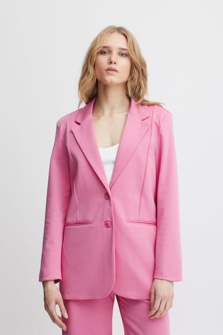 ICHI Blazer 'Kate' in Pink: front