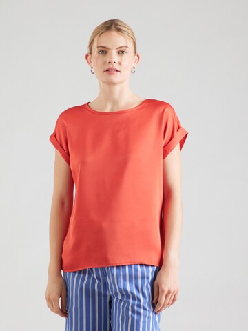 VILA T-Shirt 'VIEllette' in Rot: Vorderseite
