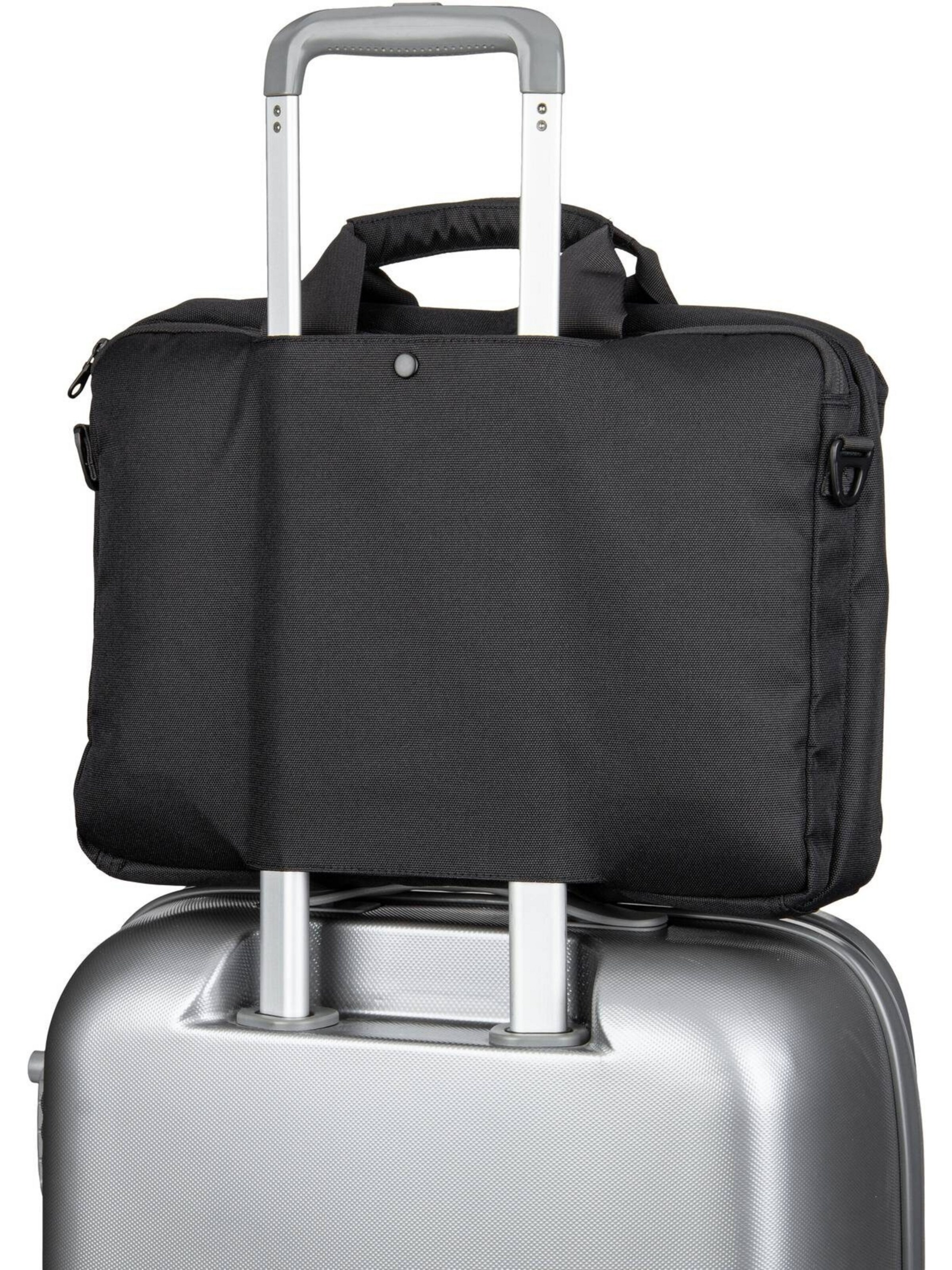 SANDQVIST Document Bag 'Go' in Black