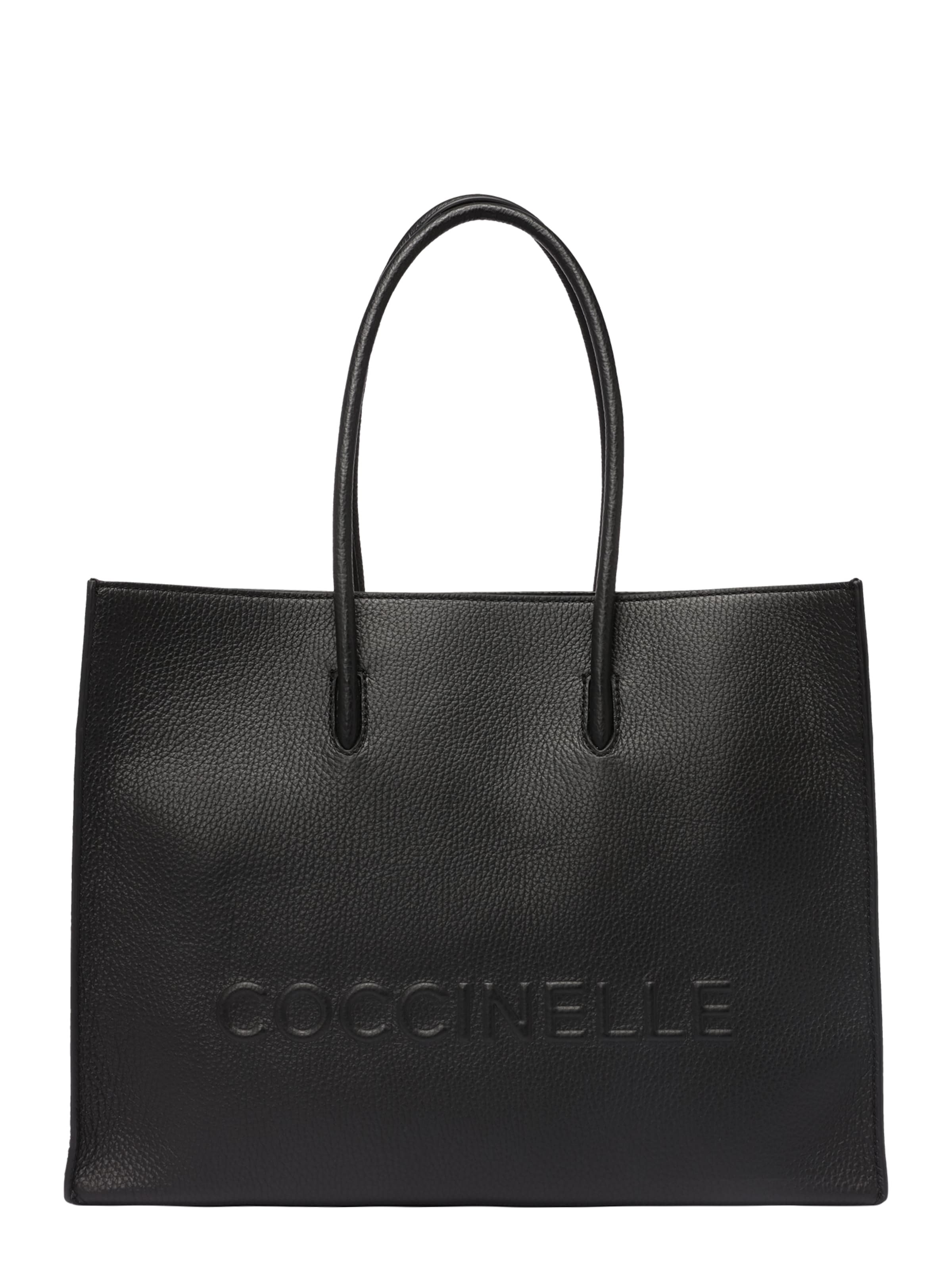 Coccinelle Shopper in Black: front