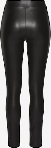 LASCANA Skinny Leggings in Zwart: voorkant