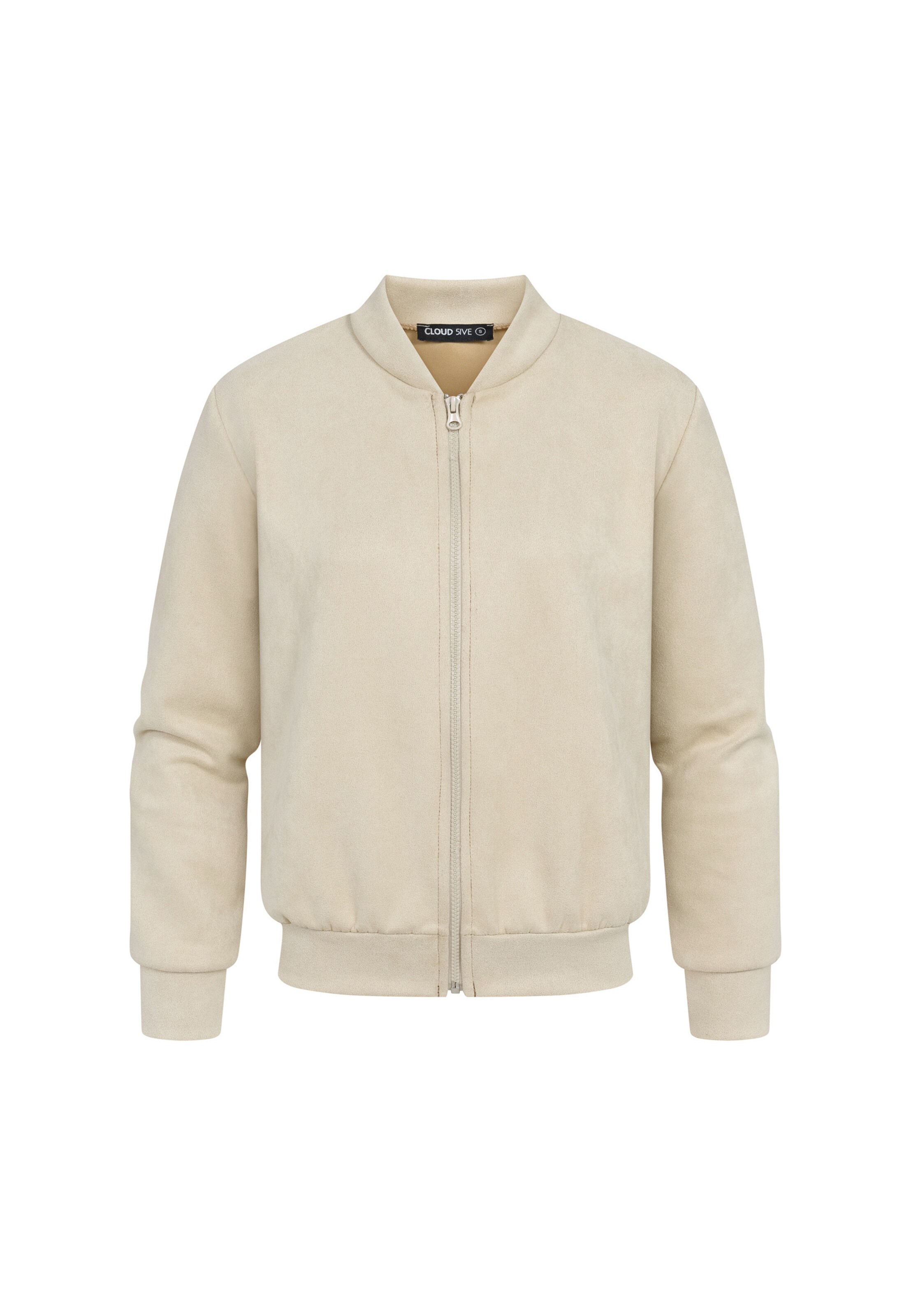 Veste mi-saison Cloud5ive en beige : devant