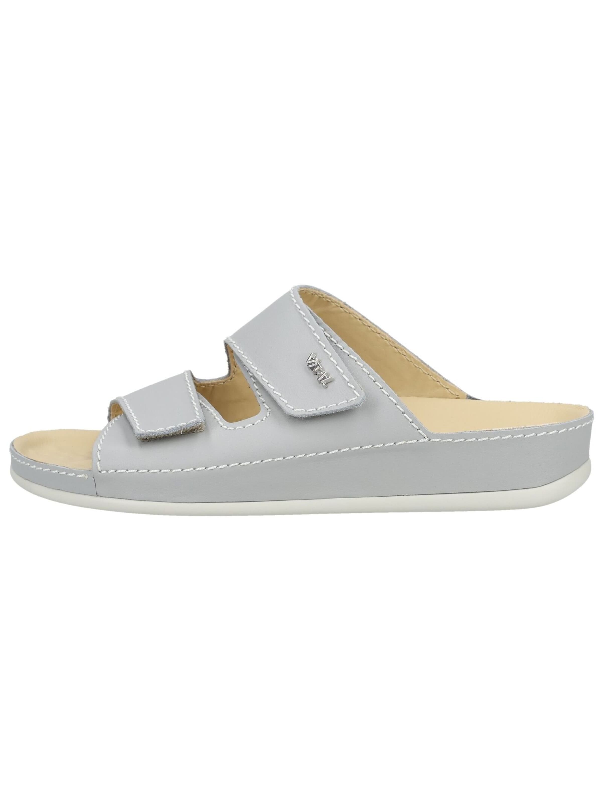 vital Pantolette in Grau