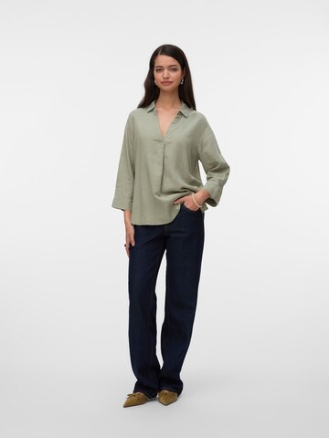 VERO MODA Blouse 'VMLinn' in Green
