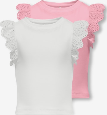 ONLY GIRLS Top 'KOGDrea' in Pink: Vorderseite