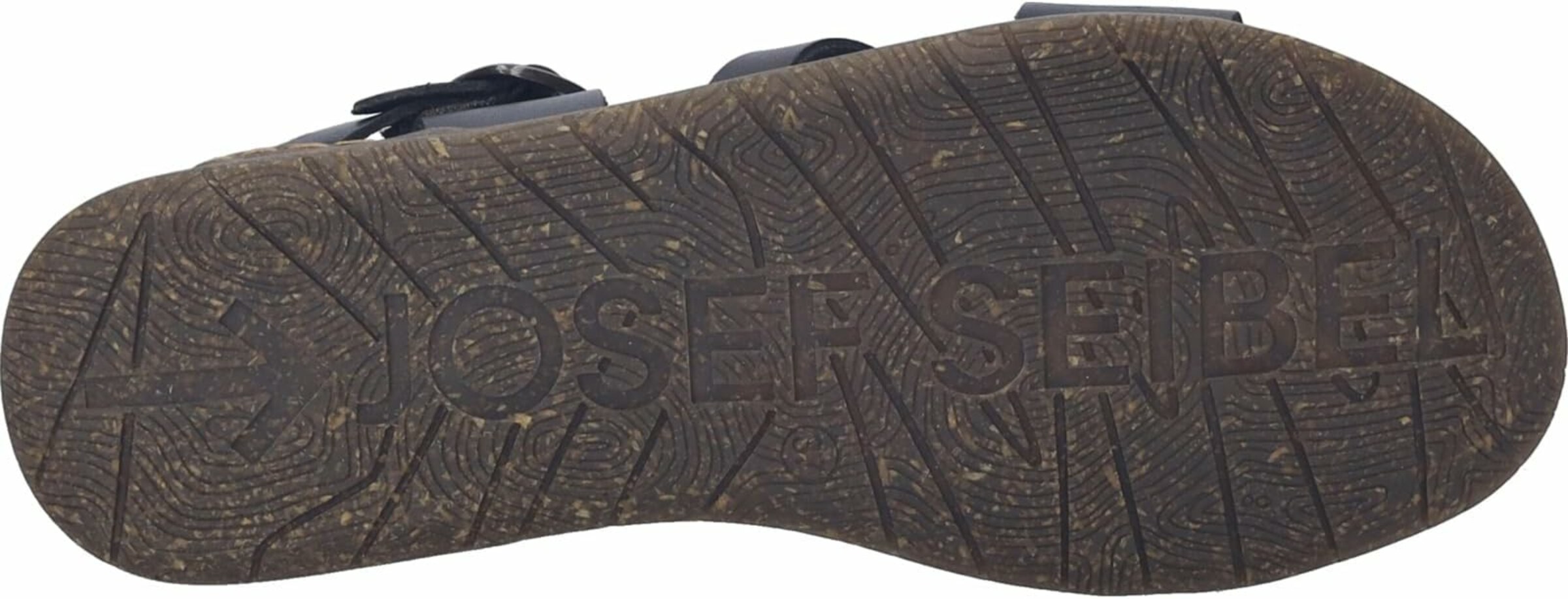 JOSEF SEIBEL Sandalen met riem in Zwart