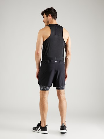 Skinny Pantalon de sport 'Power Workout 2In1' ADIDAS PERFORMANCE en noir