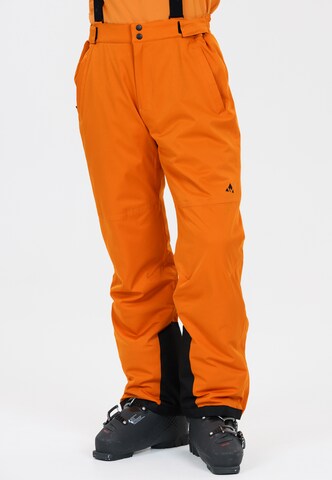 Whistler Regular Sports trousers 'Gippslang' in Orange: front