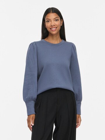 Sweat-shirt 'VIVera' VILA en bleu : devant