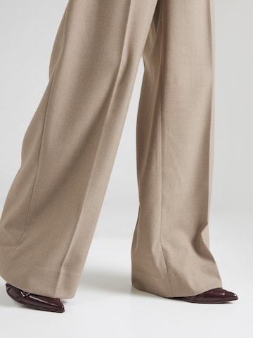 Wide Leg Pantalon à plis 'TAILOR' Cph Muse en beige