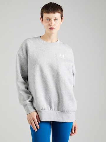 UNDER ARMOUR Sportief sweatshirt in Grijs: voorkant