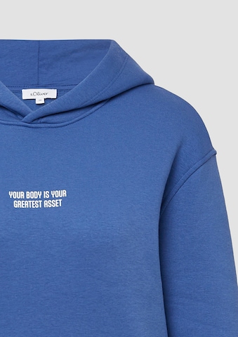 s.Oliver Sweatshirt in Blauw
